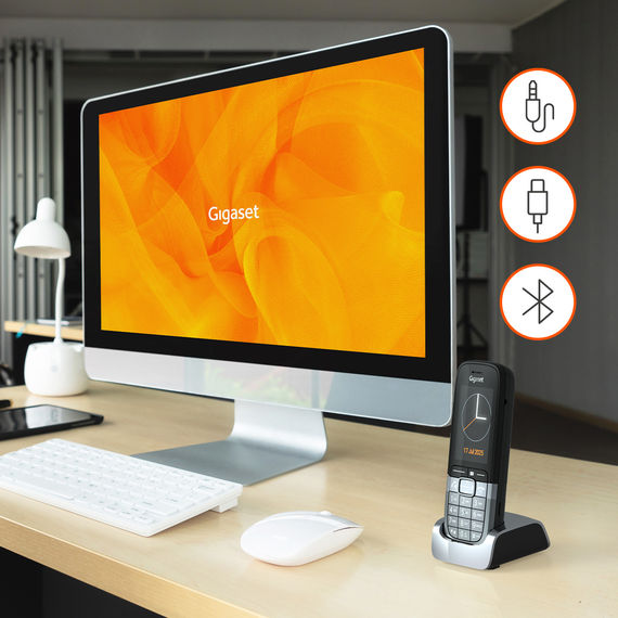 Gigaset SL850H PRO with USB-C, Bluetooth and 3.5 mm jack