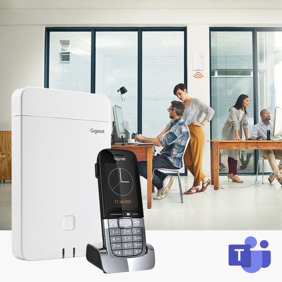 Gigaset SL850H PRO compatible with Microsoft Teams in office
