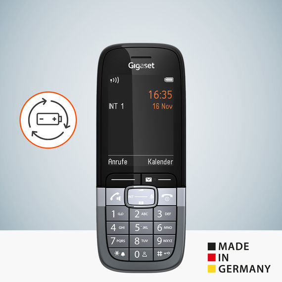 Gigaset SL850H PRO mit austauschbaren AAA-Batterien